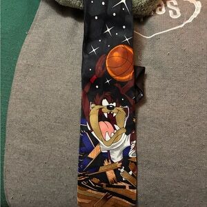 Looney Tunes Taz Basketball Tie
